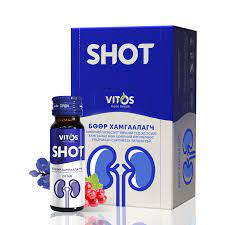 Vitos Shot Бөөр хамгаалах 20мл №15 Монос хүнс